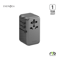 Energea TravelWorld Adapter GAN120 หัวแปลงปลั๊กไฟสำหรับเดินทาง (1A3C/120W)
