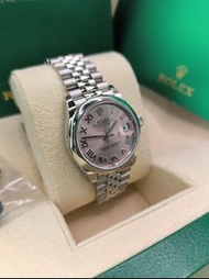 ROLEX 勞力士 31mm 278240-0014 Datejust 粉紅色錶面