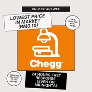 24/7 FAST RESPONSE CHEGG UNLOCK ANSWER