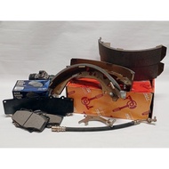 {✔️}TOYOTA LAND CRUISER LJ79 RJ70 HZJ75 HZJ80 BRAKE PAD BRAKE SHOE & REAR WHEEL CYLINDER BRAKE PUMP
