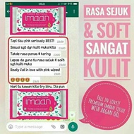 Ready Stock[PREMIUM]: IMAAN WIPES TISSUE: ARGAN OIL(3pekX10s)