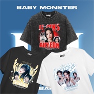 BABY MONSTER COLLECTION TSHIRT/MEMBER VERSION/BABY MONSTER/TSHIRT/TSHIRT KPOP/KPOP