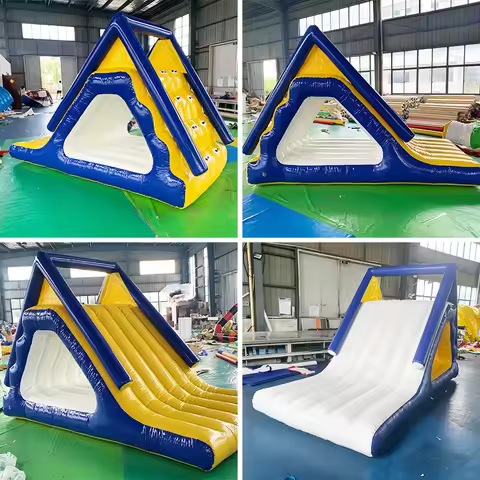 Inflatable Water Slide Rock Climbing Ball Pit Kids Combo Playground Commercial Grade Backyard Birthd