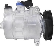 Compatible with Porsche - 6SAS14C Air Conditioning Compressor 4PK Compatible for Macan 2.0L - Replac