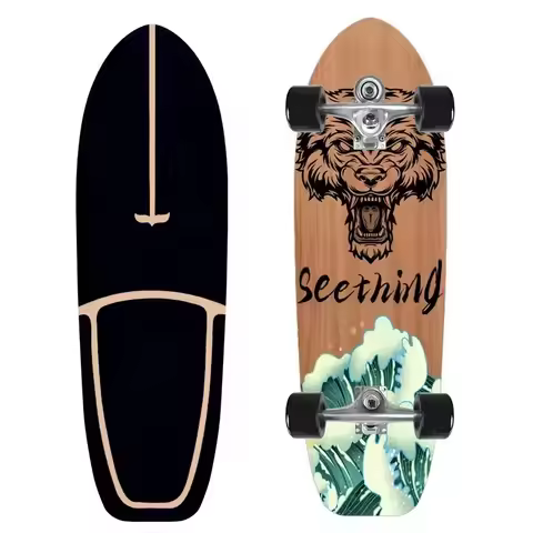 Land Surfboard Beginner Surfboard Exercise Brush Street Big Fish Board Walking Skateboard Longboard 