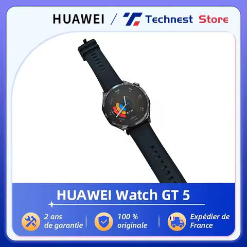 Original HUAWEI Watch GT 5 46mm Smartwatch 1.43 inches AMOLED color screen Up to 2-Week Battery Life