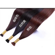 Exudes Hair Extension Hair Handle Real Hair Extension Nano Seamless Hair Extension Crystal Line Brai