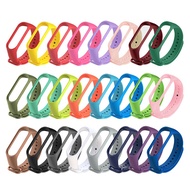 [13 Colors] Silicone Band Strap Wristband Smart Watch M4 Xiaomi Band 3 4