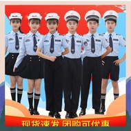 uniform polis kanak kanak baju polis kanak kanak Kanak-Kanak Kecil Tentera Laut Pelayar Seragam Polis Pakaian Juruterbang Saman Foto Tamat Pengajian Pakaian Persembahan Lelaki dan Perempuan Pakaian Koro