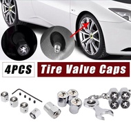 4pcs For Peugeot 307 207 407 206 107 308 406 408 4008 5008 Car Tire Valve Stem Caps Anti-theft Auto 