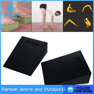 Flameer Yoga Blocks Soft Wrist Wedge Footrest Cushion Balance Lightweight Slant Board for Gym Plank