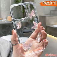 Fashion Butterfly motif Case Redmi 12 13C 9C 12C 10C A3 10A Note-12 13 Pro 11 9 4G 10 5G 11 Pro Cart
