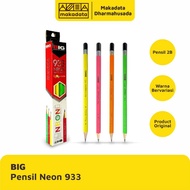 PENCIL PENCIL | 2B BIG 933 NEON PENCIL (1 PACK)