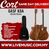 Cort GA5F-Koa Cutaway Acoustic-Electric Guitar - Natural ( GA5F Koa / GA5FKoa )