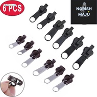 MTBSdailyTools Universal Zip Repair Replacement Kit. 3 Sizes 6 Pieces No Tools Zip Fixers