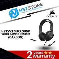 CORSAIR HS35 V2 SURROUND WIRED GAMING HEADSET (CARBON) - CA-9011386-AP
