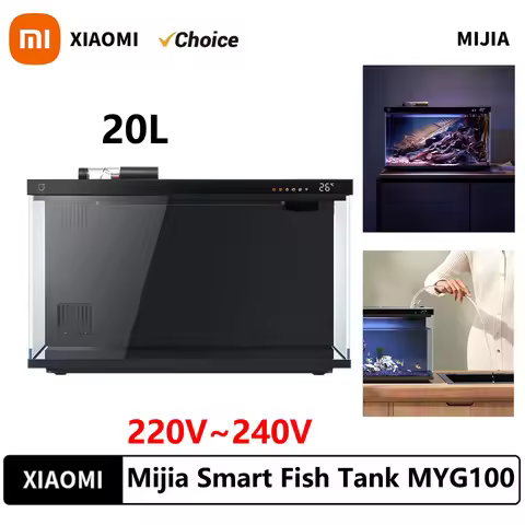 Xiaomi Mijia Smart Fish Tank Work With Mijia APP Mobile Controlled Remote Feeding Smart Lighting Sys