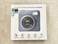 Rubyoung Spin Portable Display Wireless Speaker 32GB 氛圍小圓屏藍芽音箱 - 藍色