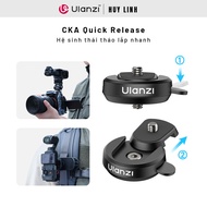 Ulanzi CK01 Bộ tháo lắp nhanh từ tính cho máy ảnh DSLR Gopro DJI Pocket 3 chính hãng