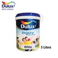 ICI DULUX inspire Exterior Durable Paint (white)-5L
