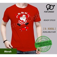 NEAT Christmas Merry Christmas shirt Santa Claus skateboard Santa Claus shirt-red, XS