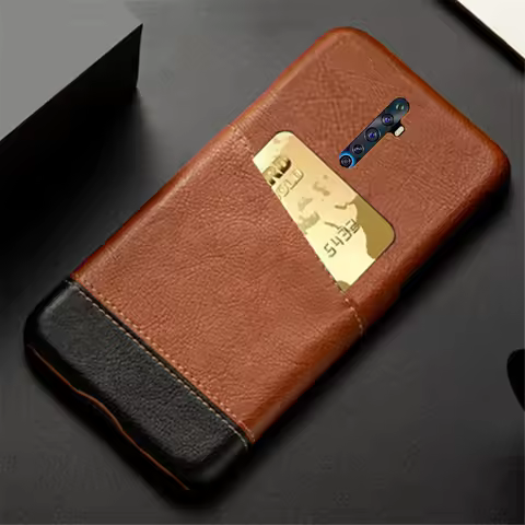 For Cover OPPO Reno 2Z Case Card Slot Holder Mixed Splice PU Leather Cover For Reno 2Z Cover Reno 2Z