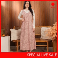 [CLEARANCE] Special Live C2 Arshu Pink Overall Wanita