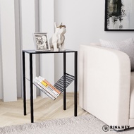 RINA HEY THUNDER/45 โต๊ะกลาง โต๊ะข้าง โต๊ะอเนกประสงค์ COFFEE & END TABLES W45 x D30 x H65 cm – สี ดำ