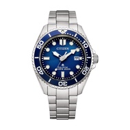 Citizen Promaster Blue Dial Eco-Drive Silver Stainless Steel 200m Diver Men Watch BN0260-54L