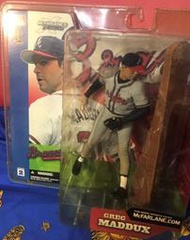 麥法蘭 MLB 2 亞特蘭大勇士隊 賽洋投手 GREG MADDUX 麥達斯 變體