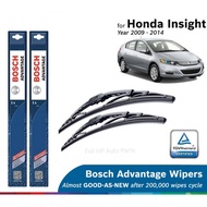 Bosch Advantage U Hook Wiper Set for H/D Insight ZE 2nd Gen (26"/17")