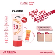 OMG Oh My Glow Bright Booster UV Barrier Sunscreen SPF 50 PA++++ - Untuk Semua Jenis Kulit - Sunscre