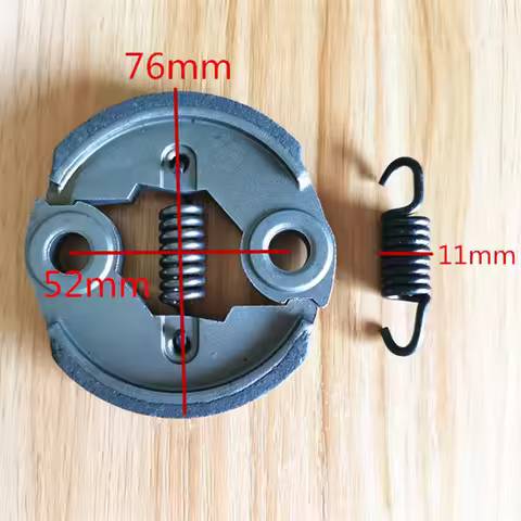 Clutch + 1 spring for Honda GX31 GX35 TL33 TL43 TL52 T180 T200 T240 engine trimmer brush cutter repl