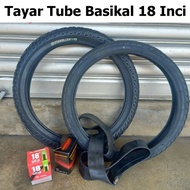 Tyre Tube Bicycle 18X1.75 1.95 Folding Road 18 Bike Tayar Tuib Basikal bike tire tyre