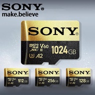 SONY Micro SD Memory Card Class 10 2TB 1TB 512GB 256GB 128GB 64GB 32GB Micro SD TF Flash Card 32 64 128 GB MicroSD for Phone Camera