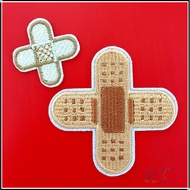 ✿ Adhesive Bandage / Band-aid Iron-on Patch ✿ 1Pc Diy Embroidery Sew On Iron On Badges Patches