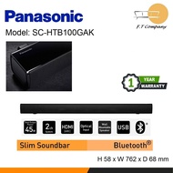 Panasonic Sound Bar SC-HTB100GAK Home Theater Audio Systems soundbar