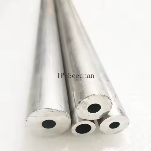 OD6mm~56mm Aluminium Tube Hollow Round Pipe ID 2mm 4mm 5mm 6mm 8mm 9mm 10mm~52mm/ Straight 6063 Alum
