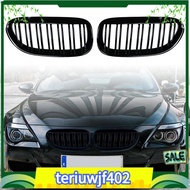 【●TI●】Front Kidney Bumper Grill Grille for  6 Series E63 E64 2004-2010 Racing Grill