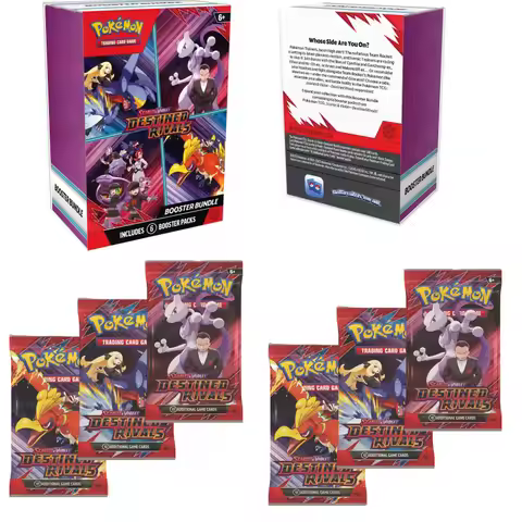 360 Pcs/Set Pokemon Cards Prismatic Evolutions DESTINED RIVALS 151 SUN MOON Pokémon English Booster 