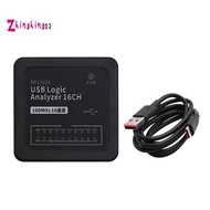 Digital Signal Synchronous Acquisition 16CH USB-C Logic Analyzer USB Logic Analyzer RP2350A Microcon