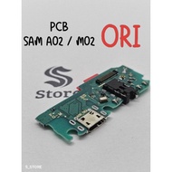PCB SAMSUNG A02 M02 A022F M022F ORI PLUS IC CONNECTOR CHARGER BOARD CAS SAMSUNG A02 M02 A022F M022F 