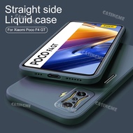 Xiaomi Poco F4 GT 5G Square Liquid Casing For Poko F 4 GT F4GT GTF4 PocF4 GT Redmi K50 Gaming 4G Pho