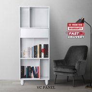 VC-0038 ZONA 1 Drawer + 5 Storage Book Case