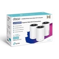 TP LINK Deco X80 - AX6000 Dual-Band Mesh WiFi 6 System Router