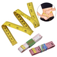 Wholesale Tailor Ruler 1.5m 2m Long Tape Ruler Plastic Soft Ruler Inch Version Centimeter Ruler Clot