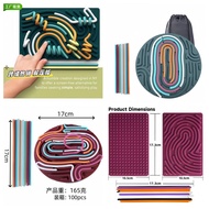 Sensory Activity Board Creative Educational Silicone Toys For Kids Stress Relief