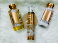 Bộ Set quà tặng (gift set) Warm Vanilla Sugar 3 món Bath & Body Works 2021