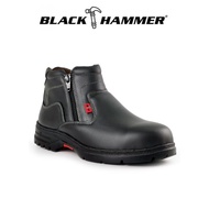 BLACK HAMMER Women Mid Cut with Double Zip Safety Shoes BH 3889