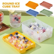 Round Ice Cube Tray Ball Ice Tray Ice Cube Jelly Mold Cream Home Moulds Diy E3w6